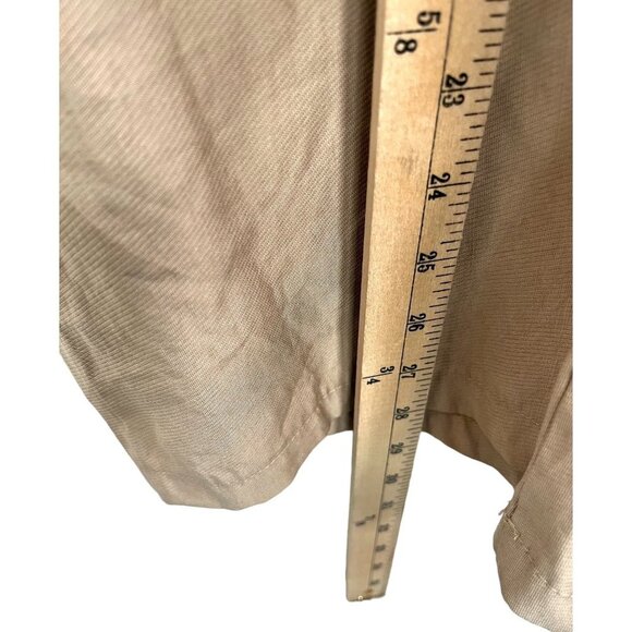 Topshop Utility Zip Jumpsuit Stone retro relaxed 90s hipster street wear sz 4 - Picture 6 of 10